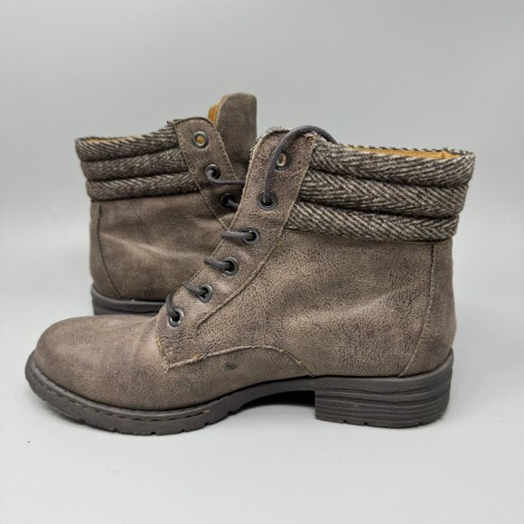 BOC Volmer Z47817 Brown Lace Up Ankle Boots Women’s Size 11M - Picture 2 of 8
